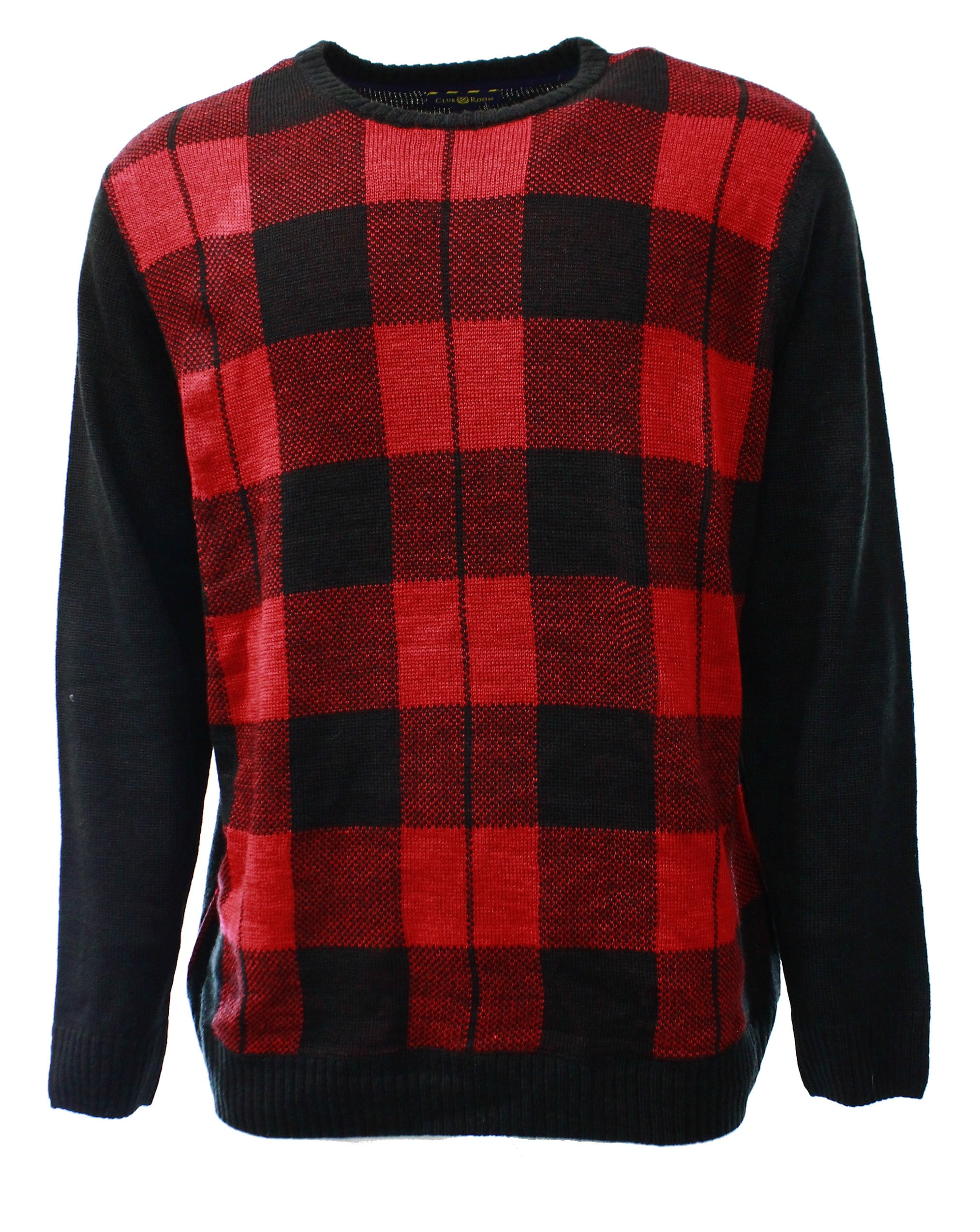plaid pullover mens