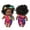 multicolor4, variant on HLONK Cute Black Dolls American African Girl Dolls Toys for Kids Aged 2 3 4 5 6 7 8 9 10 Years Soft Reborn Toy Doll Life Size Birthday