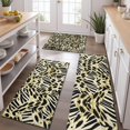 thumbnail image 2 of Zebra and Leopard Print Pattern Kitchen Rugs Sets Of 3,Kitchen Runner Rugs Non Skid Washable,Decorative Kitchen Floor Mats for Kitchen,Sink,Laundry,17"x30"+ 17"x47" + 17"x59", 2 of 6
