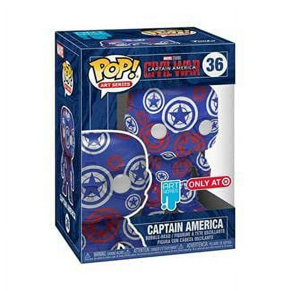 Funko POP! Art Series Marvel Captain America Civil War Captain America #36 Exclusive