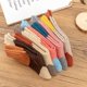 thumbnail image 5 of Calcetines de mujer, 5 pares de calcetines gruesos y cálidos, calcetines de punto, calcetines de invierno casuales transpirables kaili Sencillez, 5 of 5