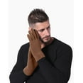 thumbnail image 3 of Baberdicy Gloves Knitted Winter Fall Warm Thickened Gloves and Men's Woolen Gloves Gloves for Cold Weather Coffee, 3 of 5