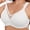 White, variant on SHARICCA Minimizer Bra for Womens Plus Size Full Coverage Underwire Bralette 44C