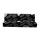 thumbnail image 1 of Funda de sofá sin brazos, elástica, color negro Hoja negra, 1 of 9