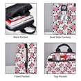 thumbnail image 3 of Yiaed Rose Flowers Print Lightweight Backpack Travel Backpacks Hiking Daypack for Women Men, 3 of 5