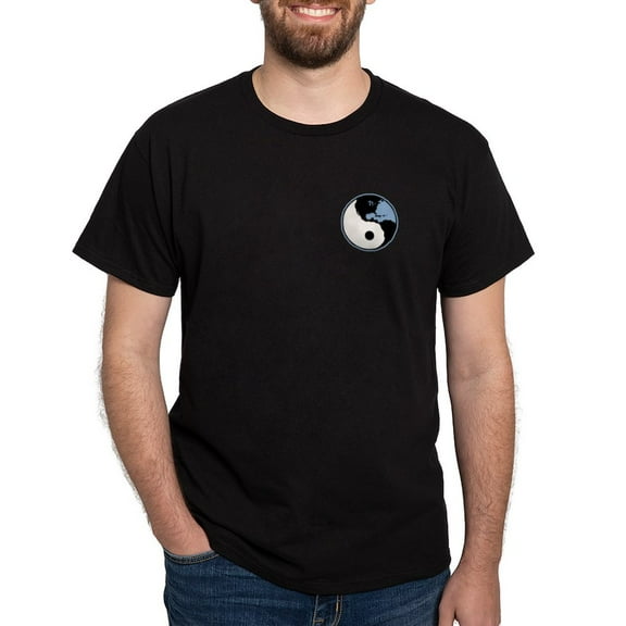 CafePress - Harmony With Earth Dark T Shirt - Men's Classic Graphic Cotton T-Shirt