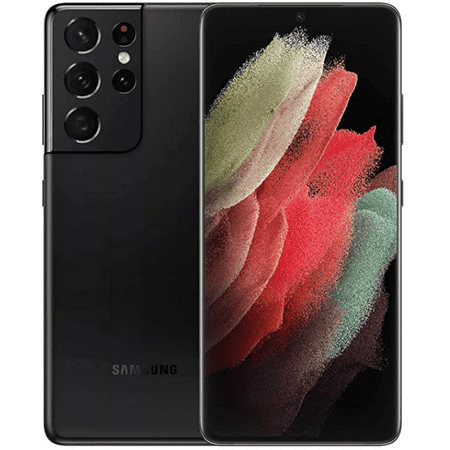 Samsung Galaxy S21 Ultra G9980/DS 256GB 12GB 5G DUAL SIM (Global Model) GSM+CDMA Factory Unlocked (Phantom Black)