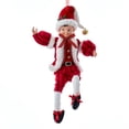 thumbnail image 1 of Kurt S. Adler KK0113 Ornement Kringle Klaus Elf Rouge & Blanc 15 Pouces, 1 of 1