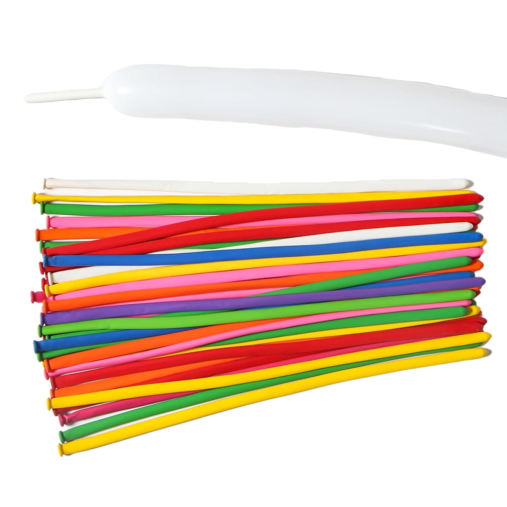 Lot De 150 Ballons Longs En Latex - Pour Fêtes Et Décoration - 2