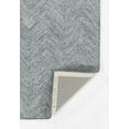 thumbnail image 5 of Momeni Charles Hand Tufted Wool Zig Zag Denim Area Rug 5' X 8', 5 of 6