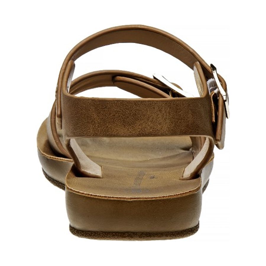 Nanette Lepore  Sandals with Double Buckle for Toddler Girls - Tan, 6 - image 4 of 7