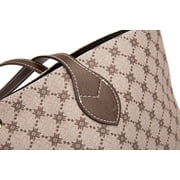 FOXER Stylish Large Tote Bag for Women - 42CM Spacious Designer-Inspired PU Handbag - Waterproof & Durable Everyday Carryall
