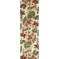 thumbnail image 1 of HomeRoots 352796 2 ft. 6 in. x 8 ft. Runner Wool Ivory Area Rug, 1 of 1