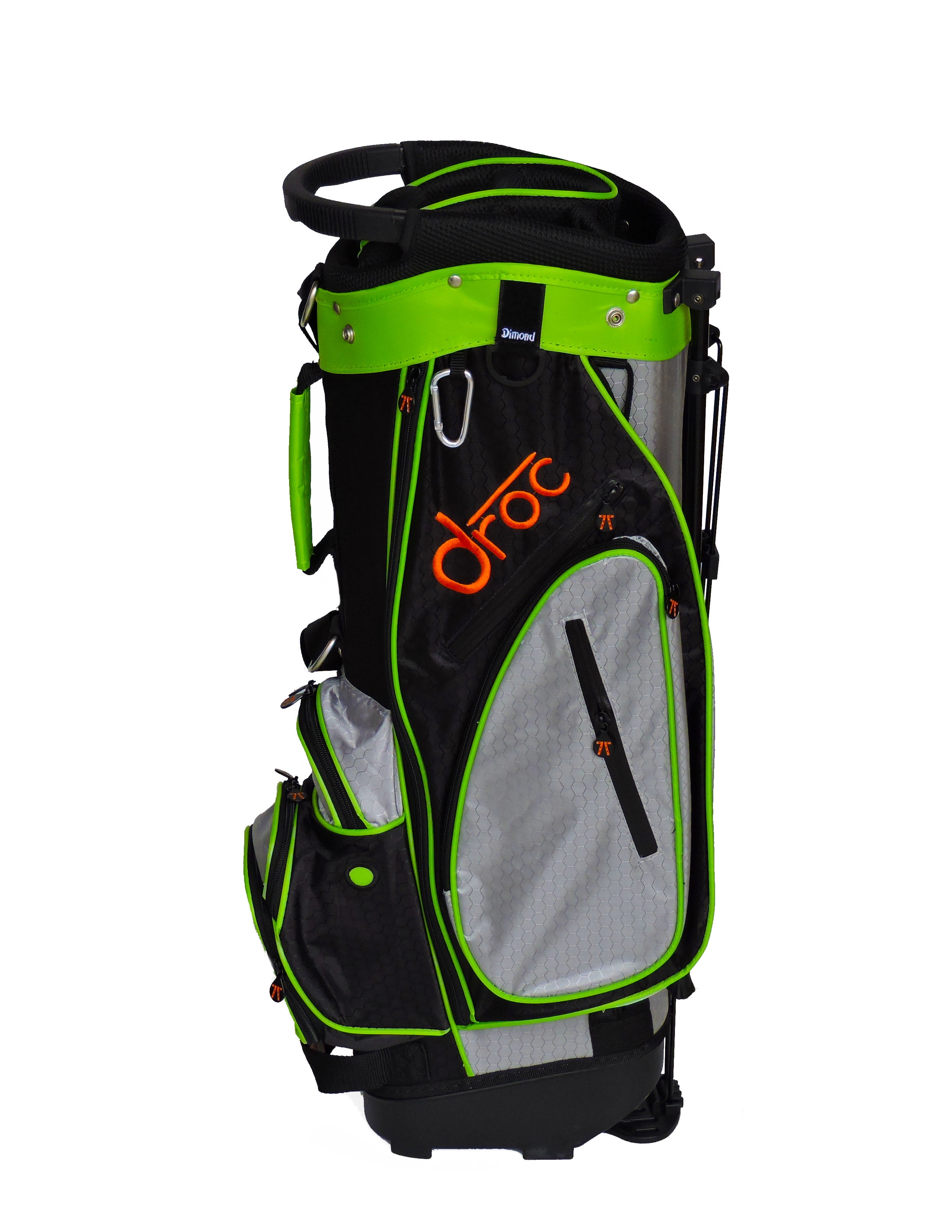 DROC - Dimond Golf Bag Ages 10 - 13 (30" Tall) (Orange)