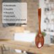 thumbnail image 3 of Xiao Hua Juego de utensilios de cocina de madera, cuchara de madera de 2 piezas, utensilio de cocina de madera, cuchara de madera, 3 of 5