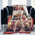 thumbnail image 3 of Personalised Blankets for Adults Custom Photo Picture Blanket Throw Fleece Flannel Customised Throws, Valentines Birthday Anniversary Wedding Gifts Him, Her, Family, 9 Photos, Full, 3 of 6