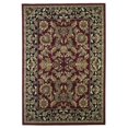 thumbnail image 1 of HomeRoots 352415 5 Pi 3 Po x 7 Pi 7 Po Tapis Rouge et Noir en Polypropylène, 1 of 1