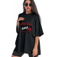 thumbnail image 5 of Women T Shirts and Men T shirt Oversized Shirts Cool Graphic Tees for Men Vintage Streetwear Sweat Casual Shirt 2XL, 5 of 5