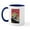 White/Navy Inside, variant on CafePress - Jazz Cats Mug - 11 oz Ceramic Mug - Novelty Coffee Tea Cup