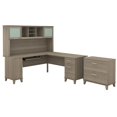 thumbnail image 1 of Bush Furniture Somerset 72W L Desk with Hutch & File Cabinet, 1 of 7