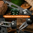 thumbnail image 3 of Father's Day Gifts for Men Dad, 18-in-1 Multitool Hammer with Pliers, Knife, Screwdriver, Portable Survival Gear for Camping, Hiking, Home Repair, Cool Gadgets for Men, 3 of 9