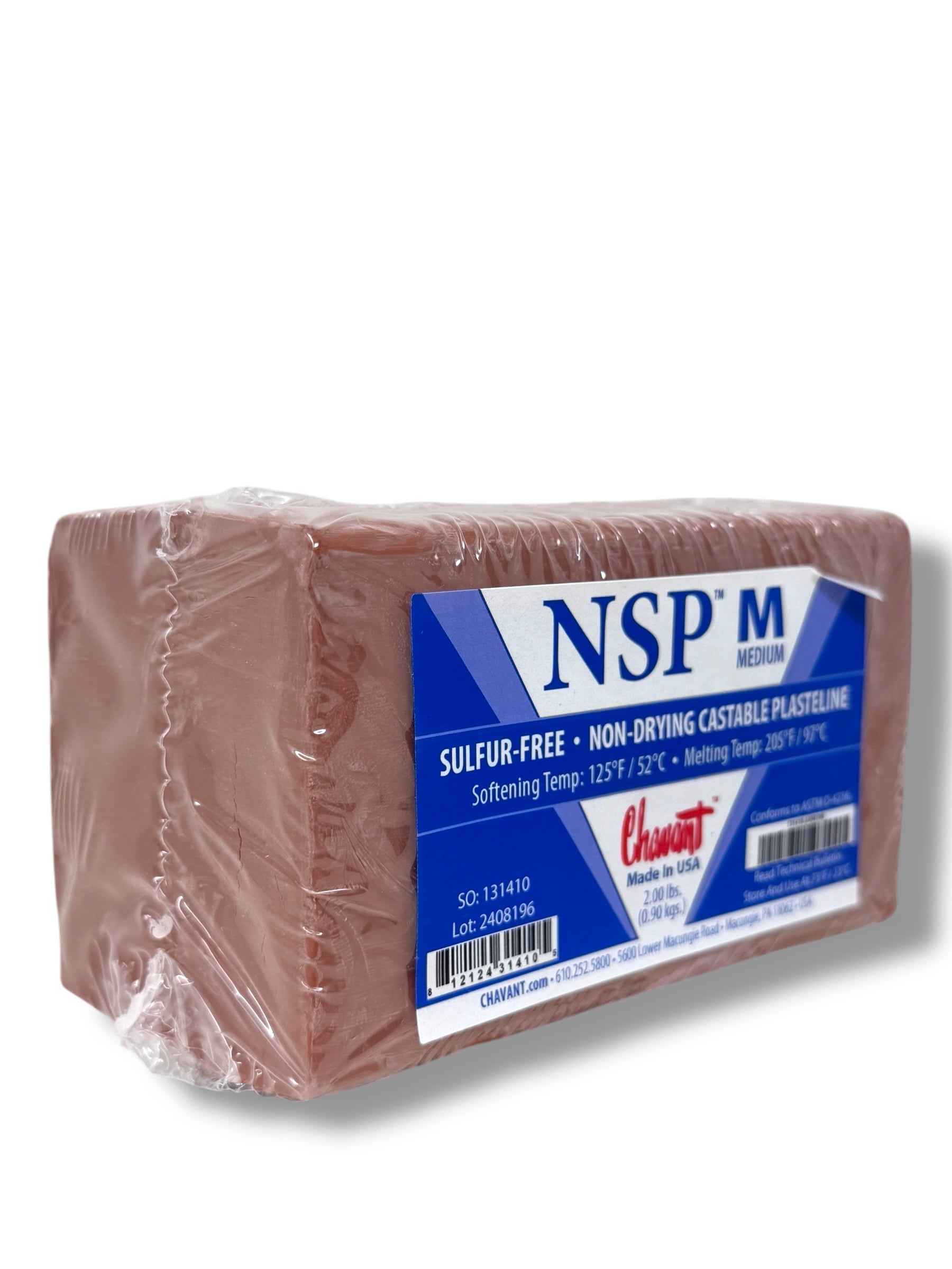 Chavant - NSP - Medium Brown ( 2lb Brick )