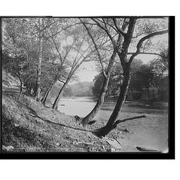 Historic Print, Elk River near Sutton, W. Va., 16" x 20"