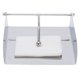 thumbnail image 3 of Contenedor de caja de pañuelos de mesa de soporte de papel de escritorio de oficina en casa de Hotel de acero inoxidable, 3 of 8
