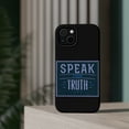 thumbnail image 4 of DistinctInk MagSafe Tough Case for Apple iPhone 15 Plus (6.7" Screen) - Speak The Truth - Shockproof Protection, 4 of 6