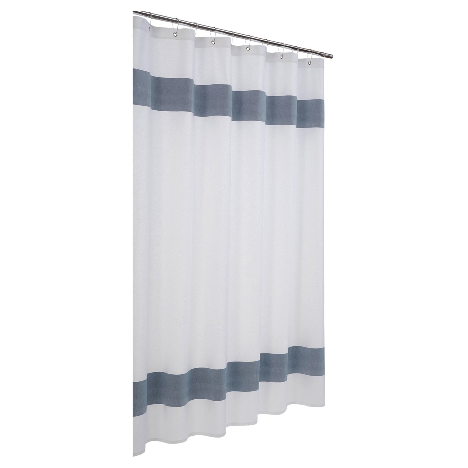 Enchante Home Unique Turkish Cotton Shower Curtain