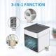 thumbnail image 5 of Ventilador enfriador de aire portátil Mini USB ventilador de luz acondicionador de aire humidificador Afortunado Sencillez, 5 of 5