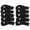 Black, variant on Bopika Golf Club Iron Head Covers Set, 10pcs Neoprene Zipper Iron Covers