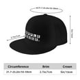 thumbnail image 3 of Waffle House Snapback Hats for Men Mens Hip Hop Style Flat Visor Adjustable Outdoor Baseball Cap Unisex Breathable, 3 of 5