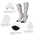 thumbnail image 6 of Lsque Fairy Flower Printed Crew Socks Men's Women's LightWeight Thin Casual Calf Socks ,Knee High Socks,Cotton Socks, 6 of 9