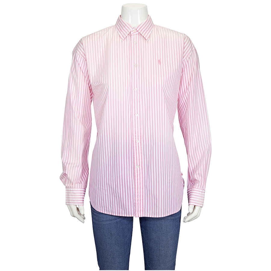 ladies pink ralph lauren shirt
