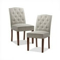 thumbnail image 2 of Madison Park Marian Tufted Dining Chair (Set of 2) See below, 2 of 2