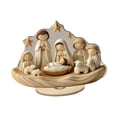thumbnail image 4 of Decoración de nacimiento de Jesús en 2D, belén acrílico, decoración única con base, letrero de belén navideño para sala de estar navideña, 4 of 9