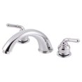 thumbnail image 1 of Kingston Brass KC361 8 Inch -18 Inch Widespread Roman Tub Filler - Polished Chrome, 1 of 2
