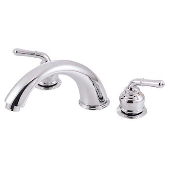 Kingston Brass KC361 8 Inch -18 Inch Widespread Roman Tub Filler - Polished Chrome