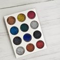 thumbnail image 2 of 12 colores/juego de cuerdas de cristal para decoración de uñas, línea de rayas metálicas elásticas Labymos Cuerda de cristal, 2 of 7