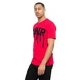 thumbnail image 2 of Victorious Men's Drip Chenille Patched T-Shirts TS7344 - Red - Medium - F19D, 2 of 5