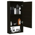 thumbnail image 5 of Palermo Medicine Single Door Cabinet, Two Inerior Shelves, One External Shelf, 5 of 7