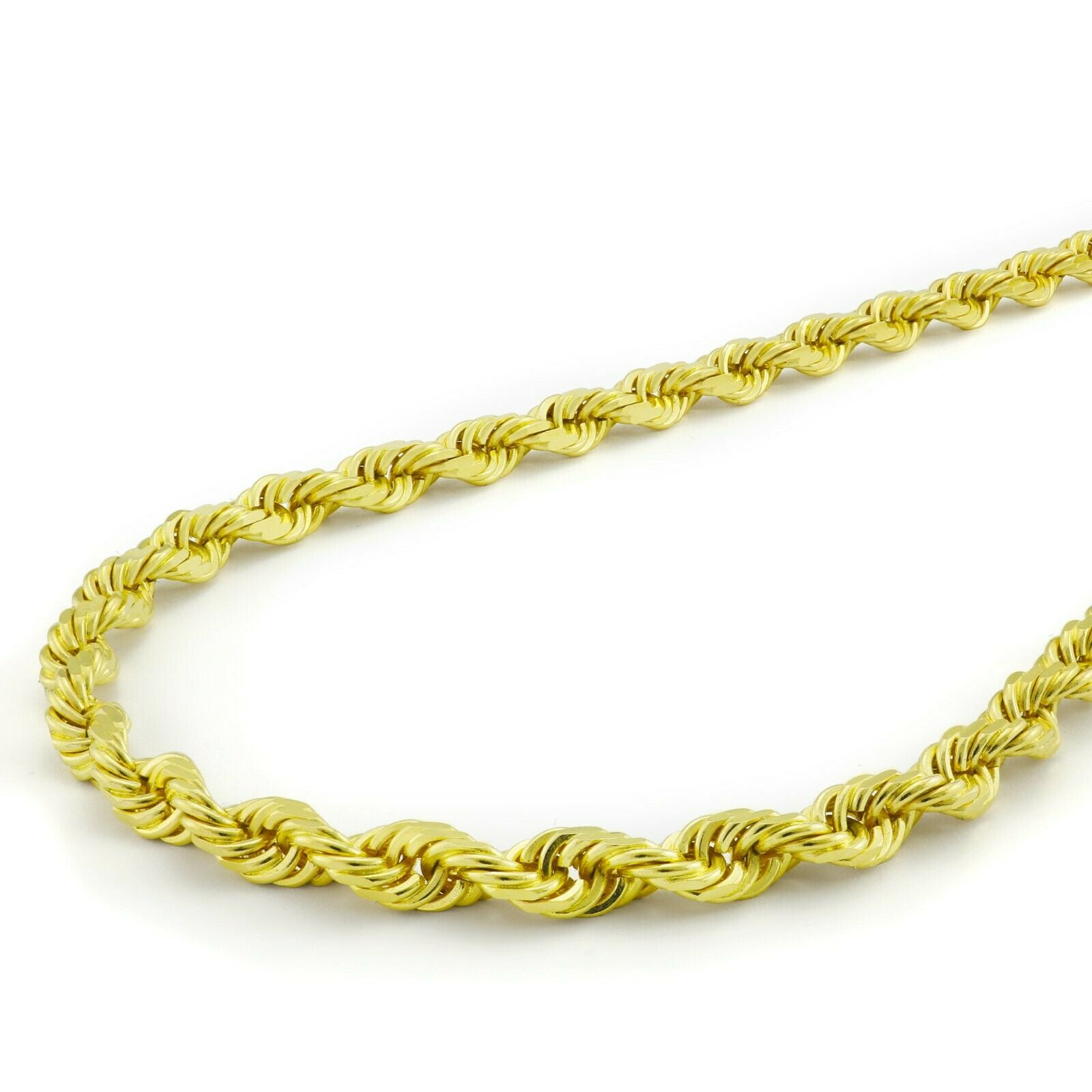 Solid 925 Sterling Silver 14K Gold 