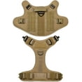 thumbnail image 4 of GHSDFBB Tactical Dog Harness Military Working Harnesses with Handle 2X Metal Buckle, Adjustable No Pull Service Vest with Molle & Loop Panels for Medium Large Dogs Training Walking Hunting, 4 of 7