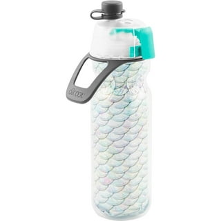 Mist N Sip 2 in 1water Bottle with Mist Spray, Leakproof & Carry Handle for School Girls / boys,20oz (Pink)