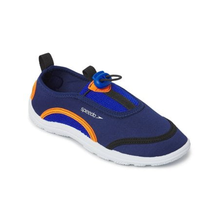 Speedo Junior Surfwalker Shoes - Black/Orange/Blue M