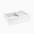 thumbnail image 1 of Desky Minimal Under Desk Drawer - White Laminate / White, 1 of 10