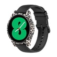 thumbnail image 3 of Tmvgtek Funda Protectora Para Reloj Samsung Galaxy Bumper Shell (Leopardo Negro), 3 of 7