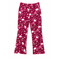 thumbnail image 4 of Hello Kitty Girls' 3-Piece Hoodie, T-Shirt & Leggings Outfit Set, Burgundy, Size 6X, 4 of 6