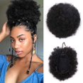 thumbnail image 1 of Caterpillar Wig Buff, Black, 6inch, 1 of 3